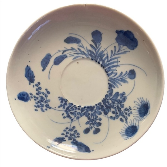 Vintage Early 20th Century Chinese Hand Decorated Small Plate - Picture 1 of 3